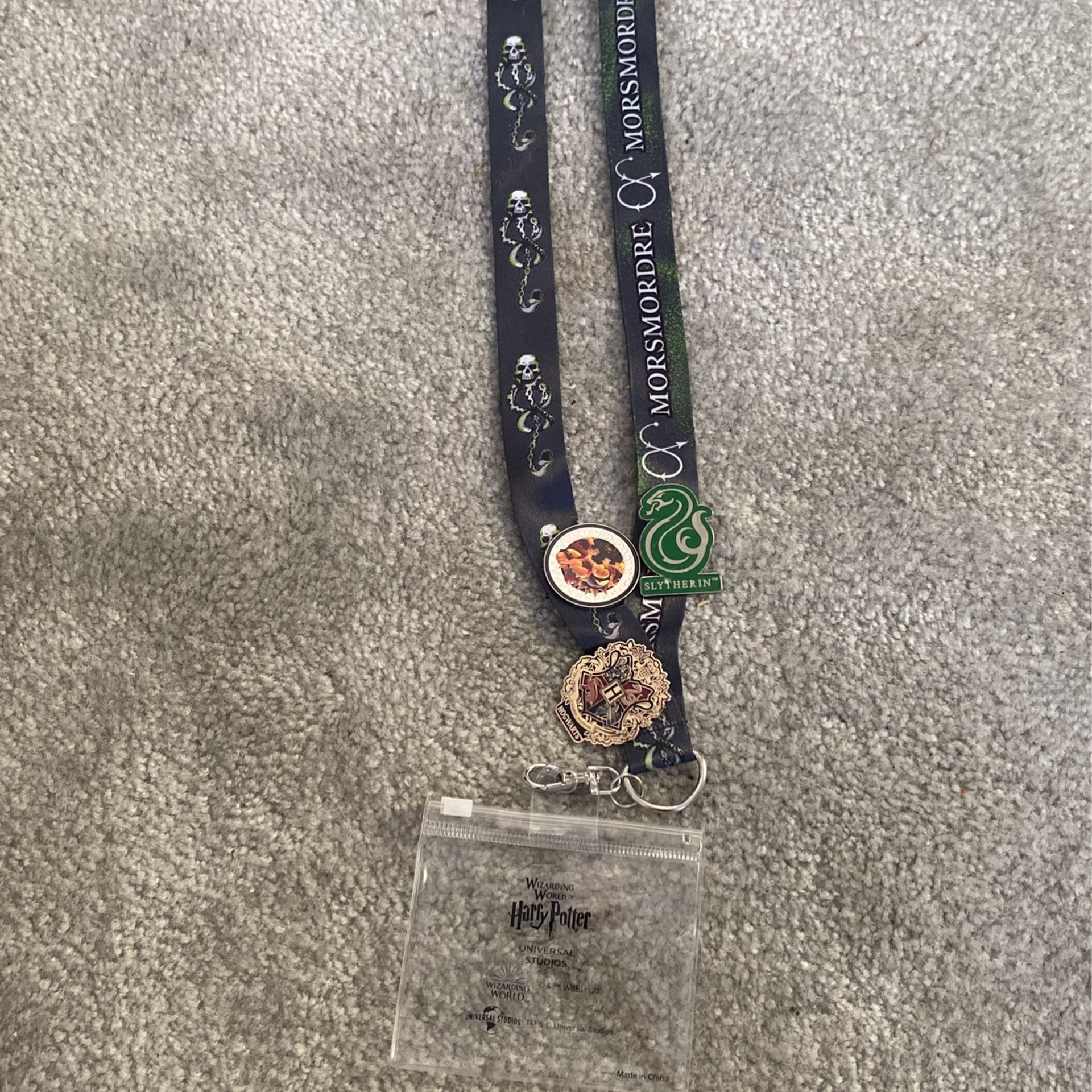 Harry Potter Lanyard With Pins
