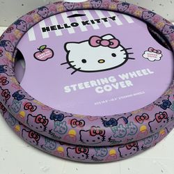 Hello Kitty Steering Wheel Cover