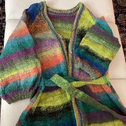 Hand-knitted Wool Jacket