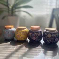 Tea jar seasoning jar