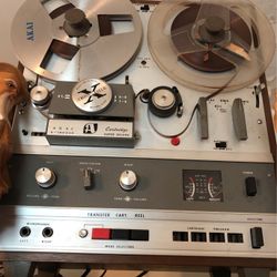 Vintage real to reel with eight track