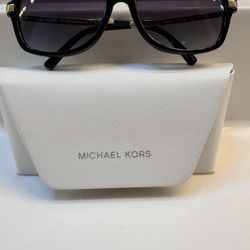 Michael Kors Women's Adrianna II Oversized Square Sunglasses. Case Included
