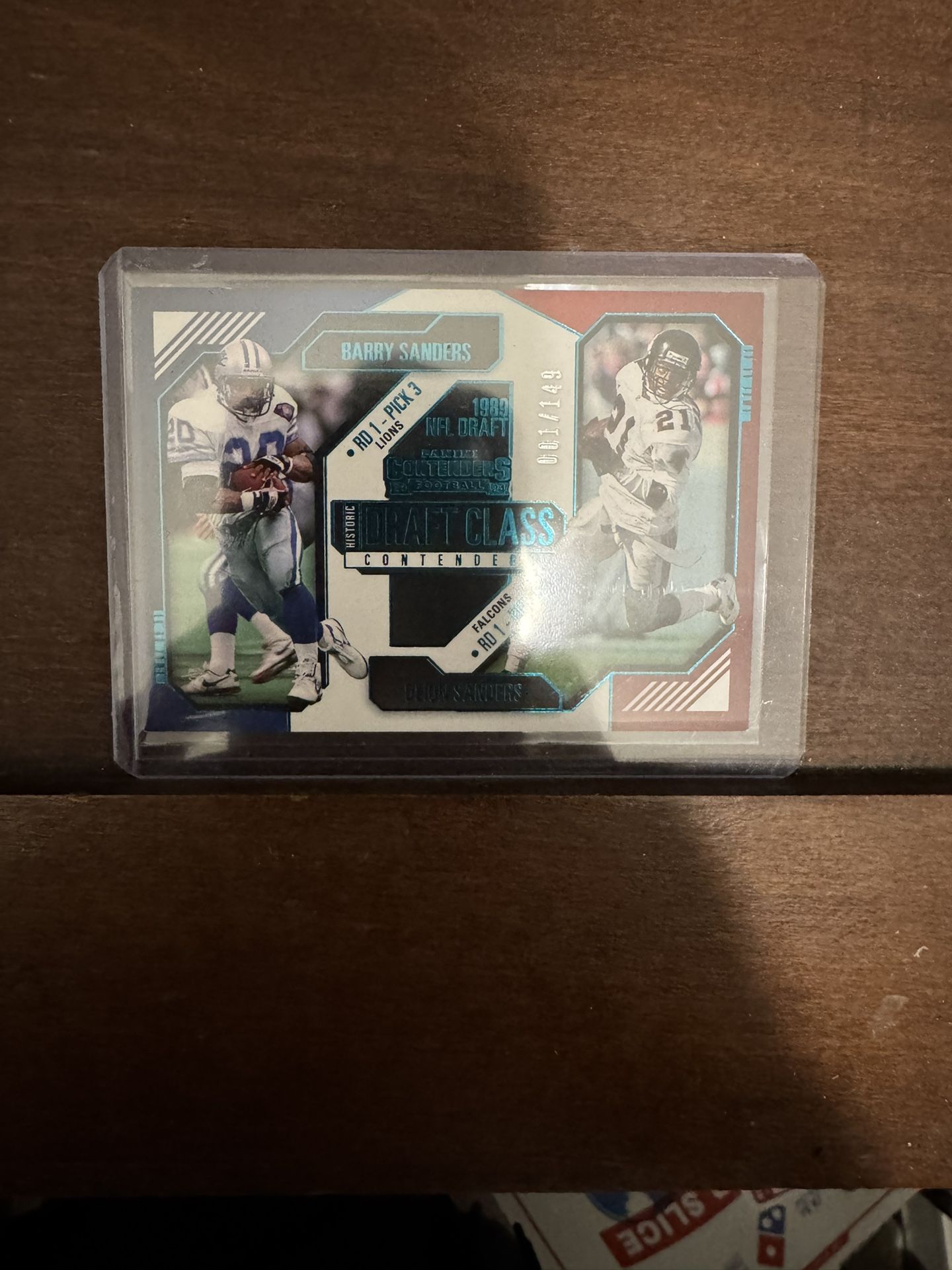 Contenders Historic Draft Class Deion Sanders / Barry Sanders #001/149