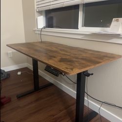 adjustable height desk