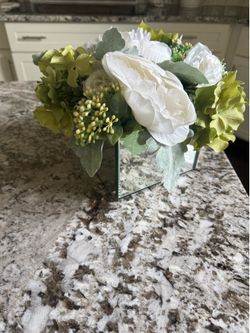 Decorations flower glasses