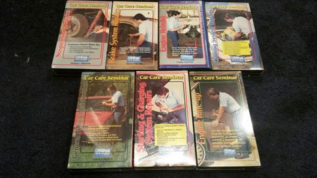 Champion Auto Collector Car Repair Vhs