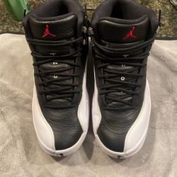 Jordan Playoff 12s size 8