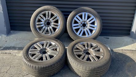 Chrome 20-inch Lincoln Navigator factory wheels fits 6 lug ford truck 