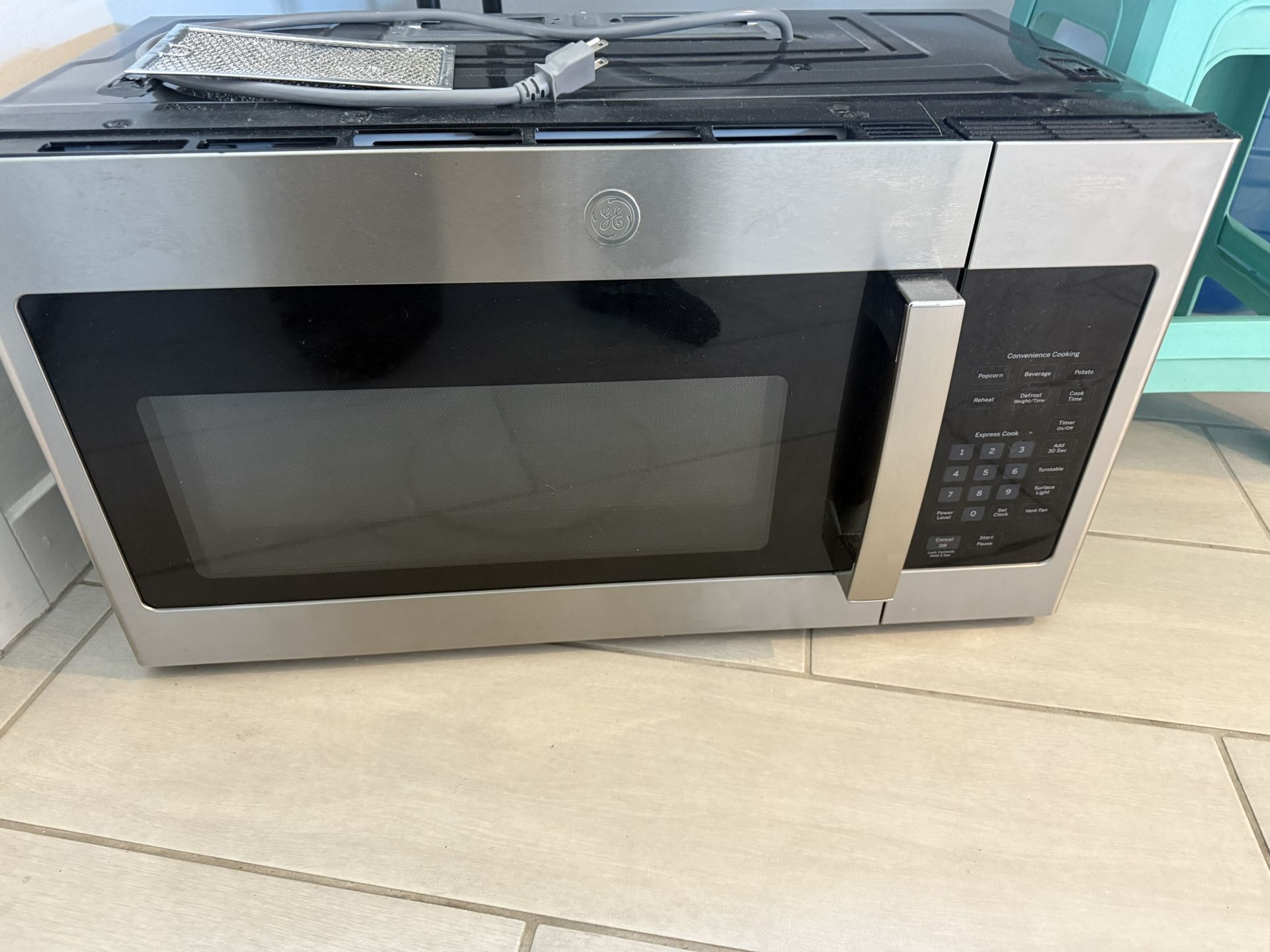 over range microwave