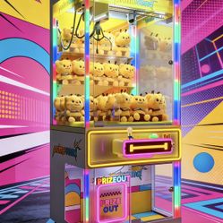 New Model Claw Machine | LED Lights All Around | Durable Parts | Warranty | Fast ROI 