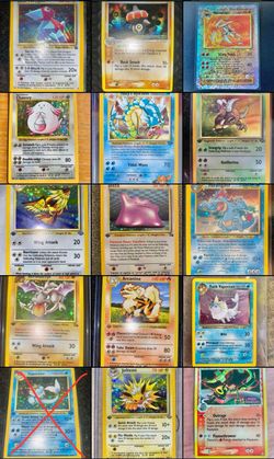 Vintage Pokemon Singles