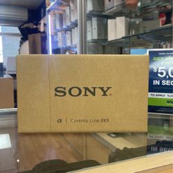 Sony FX3 Cinema Camera