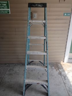Werner Fiberglass 6ft. Step Ladder
