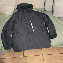Grey Dc Snow Jacket 