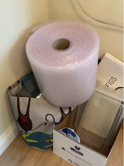 Bubble Wrap + Moving Boxes + Plastic containers – $10 OBO