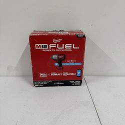 MILWAUKEE M18 FUEL ONE-KEY 18V Lithium-Ion Brushless Cordless 1/2 in. Impact Wrench with Friction Ring 5.0 Ah Battery& Charger