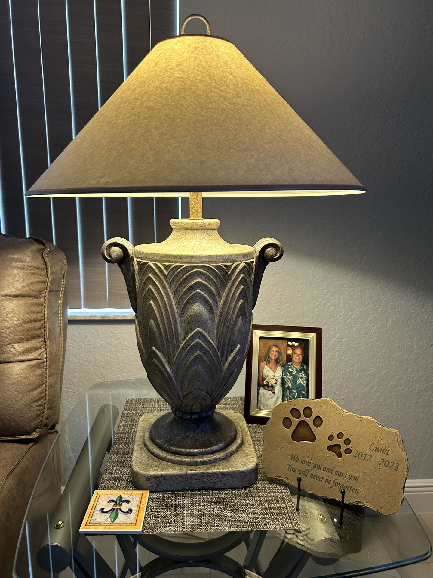 Two gorgeous lamps for living room or bedroom both for $37 or $25 each