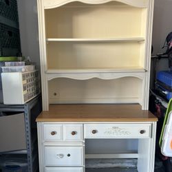 Hutch Desk And Night Stand Set