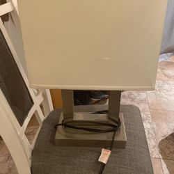 Silver Modern Lamp