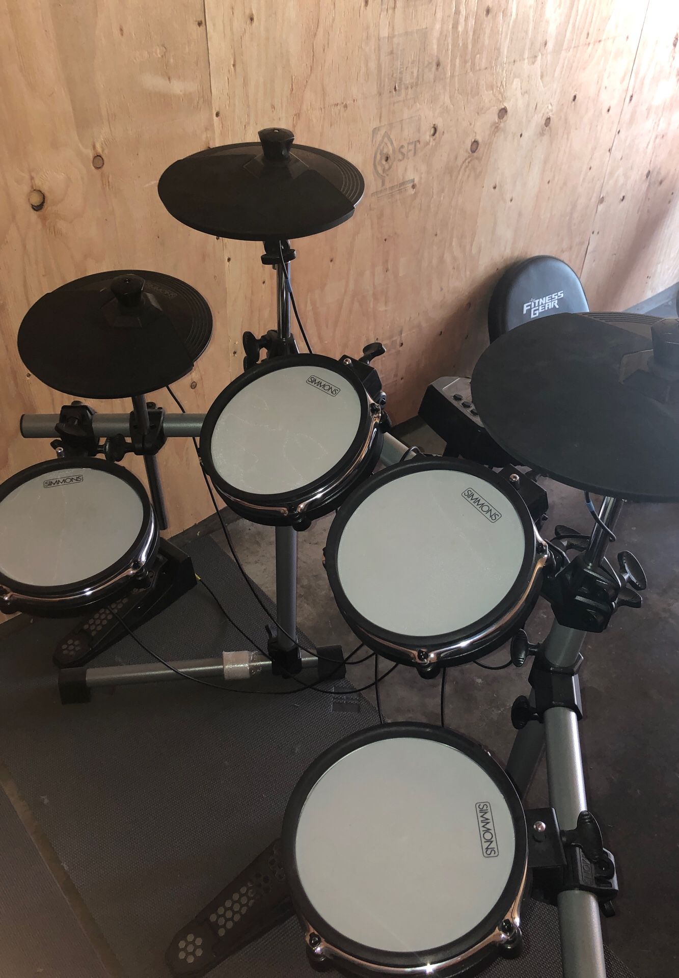 simmons sd350 electronic drum kit