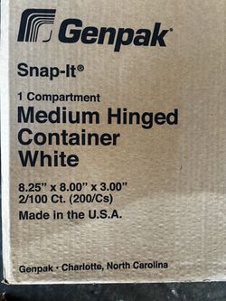 Genpak container