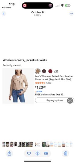 Levi’s Jacket Size Med