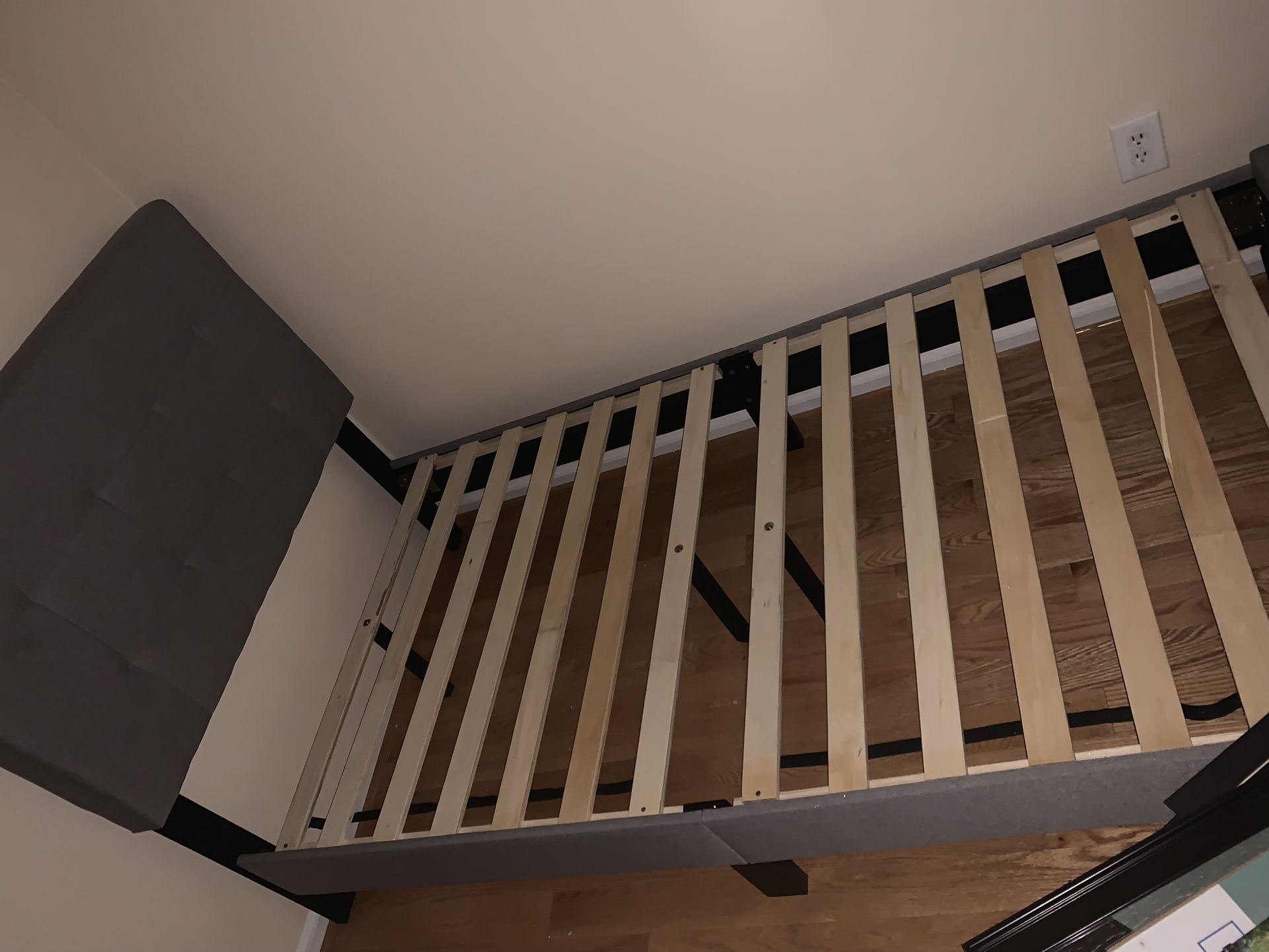 Two same twin size bed frames for free