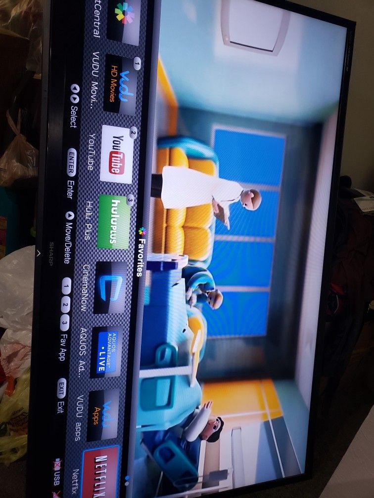 SHARP 70" 3D SMART TV