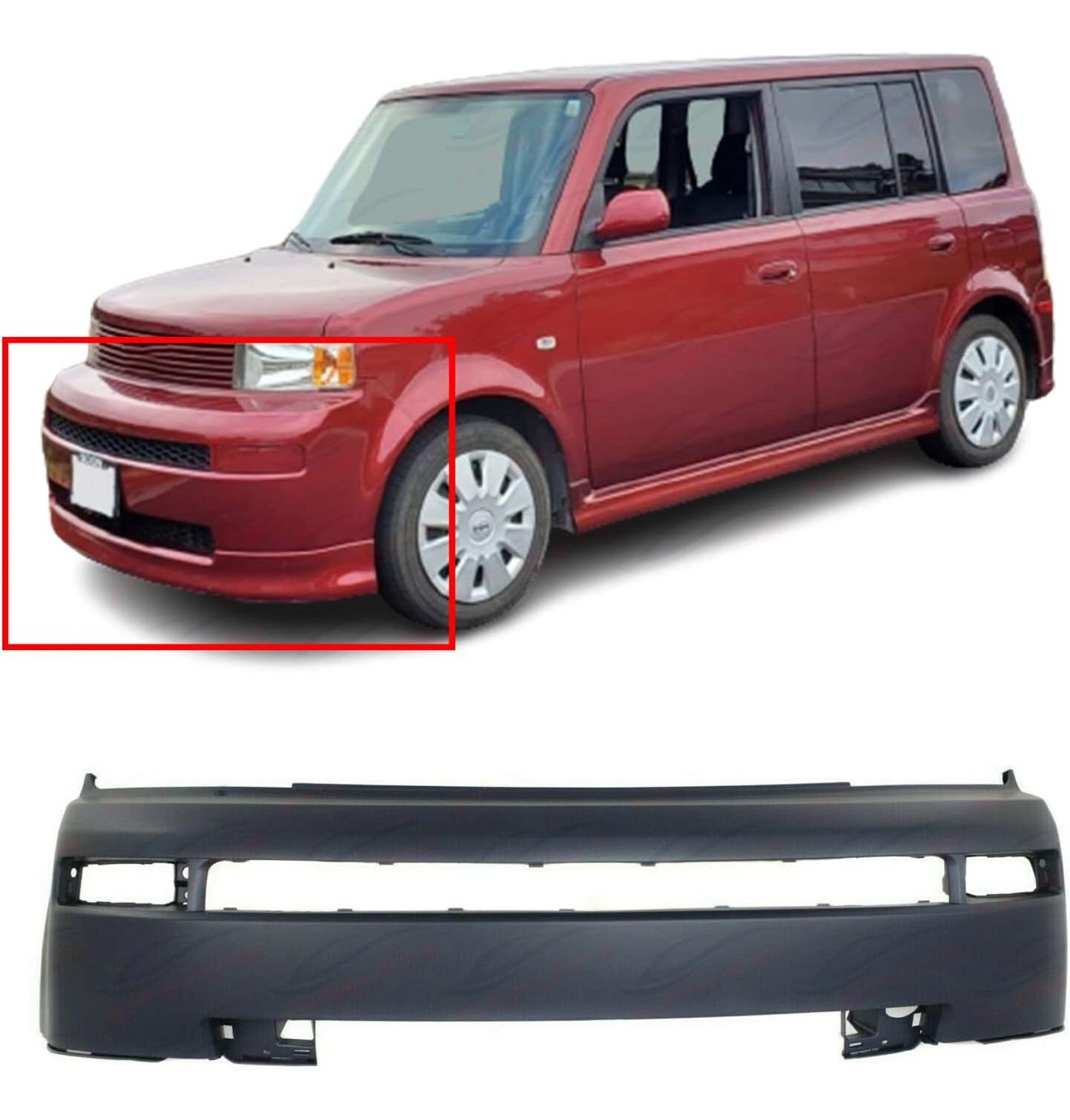 Scion Xb 04-06 Front Bumper Cover. New