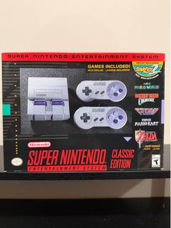 CIB Super Nintendo SNES Classic Edition - Mini Entertainment System