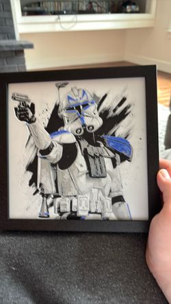 Captain Rex Photo with Frame