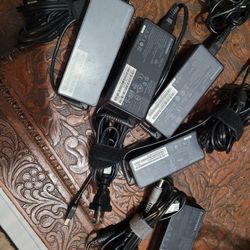 5 Lenovo LapTop Chargers lot.