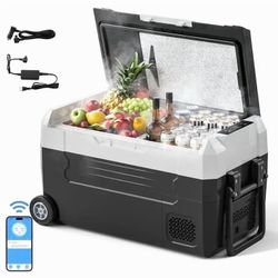 New Nepsam 12 Volt Refrigerator, 37 Quart (35L) Car Fridge, Car Refrigerator -4℉~77℉, Portable Freezer for RV, Camping, Travel New in box T-RFG25-129