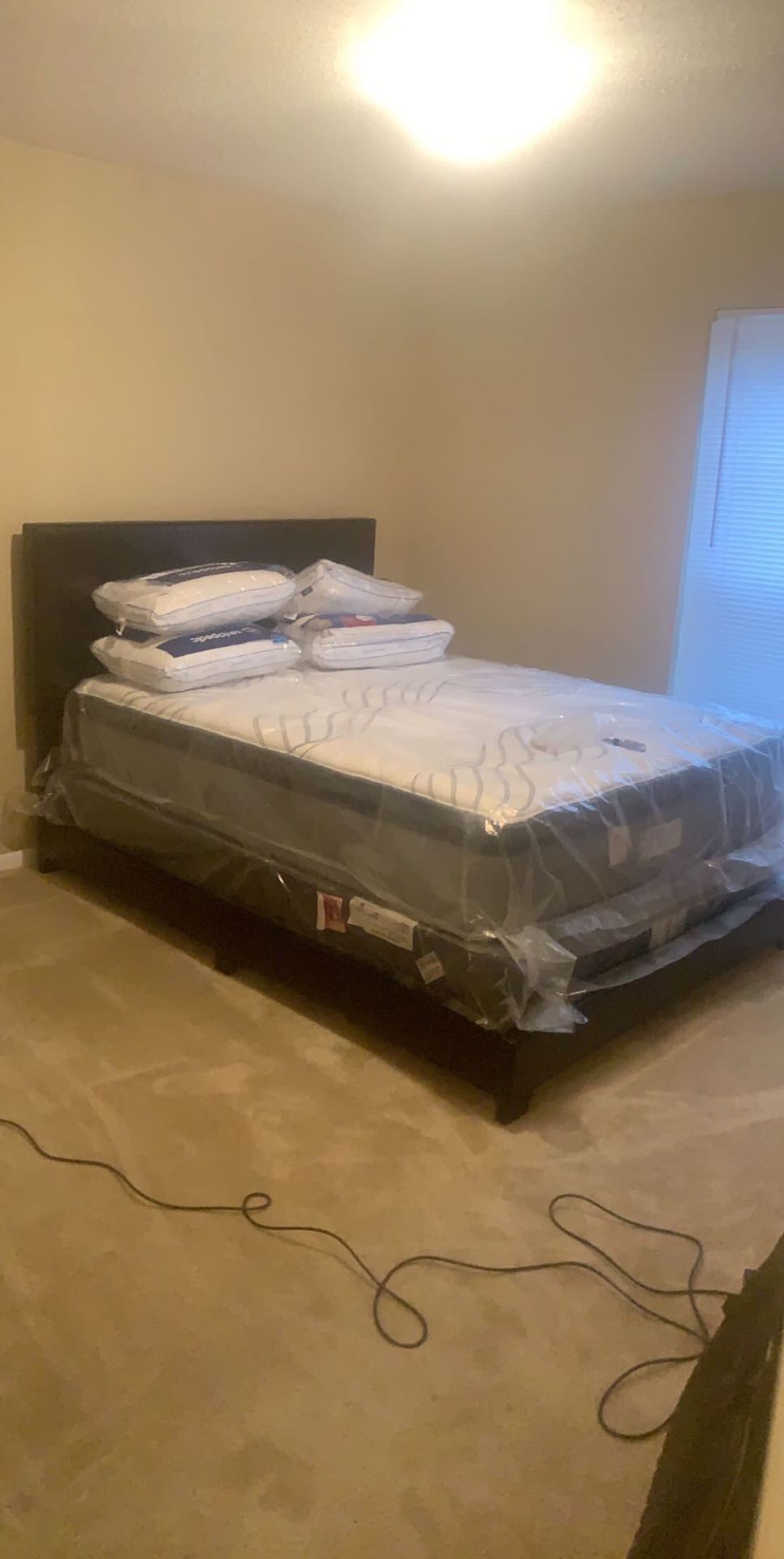 Bed frame,mattress and box spring