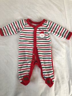My first Christmas pijamas