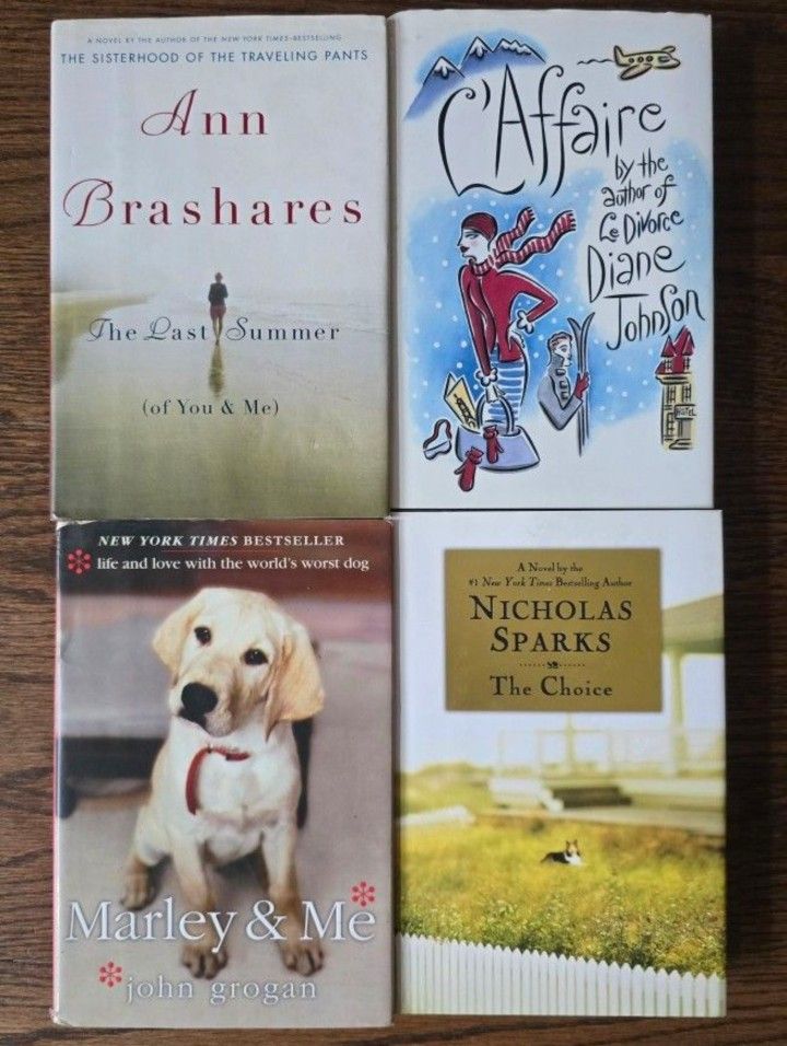 4 Hard Cover Books In Good Condition - Good Reads - Make me & Offer