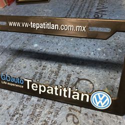 Jalisco Tepatitlan Car Dealer License Plate Frame.