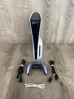 PlayStation 5 Slim Disc w/ Controller & Cords