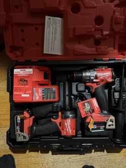Milwaukee Hammer Drill And Impact