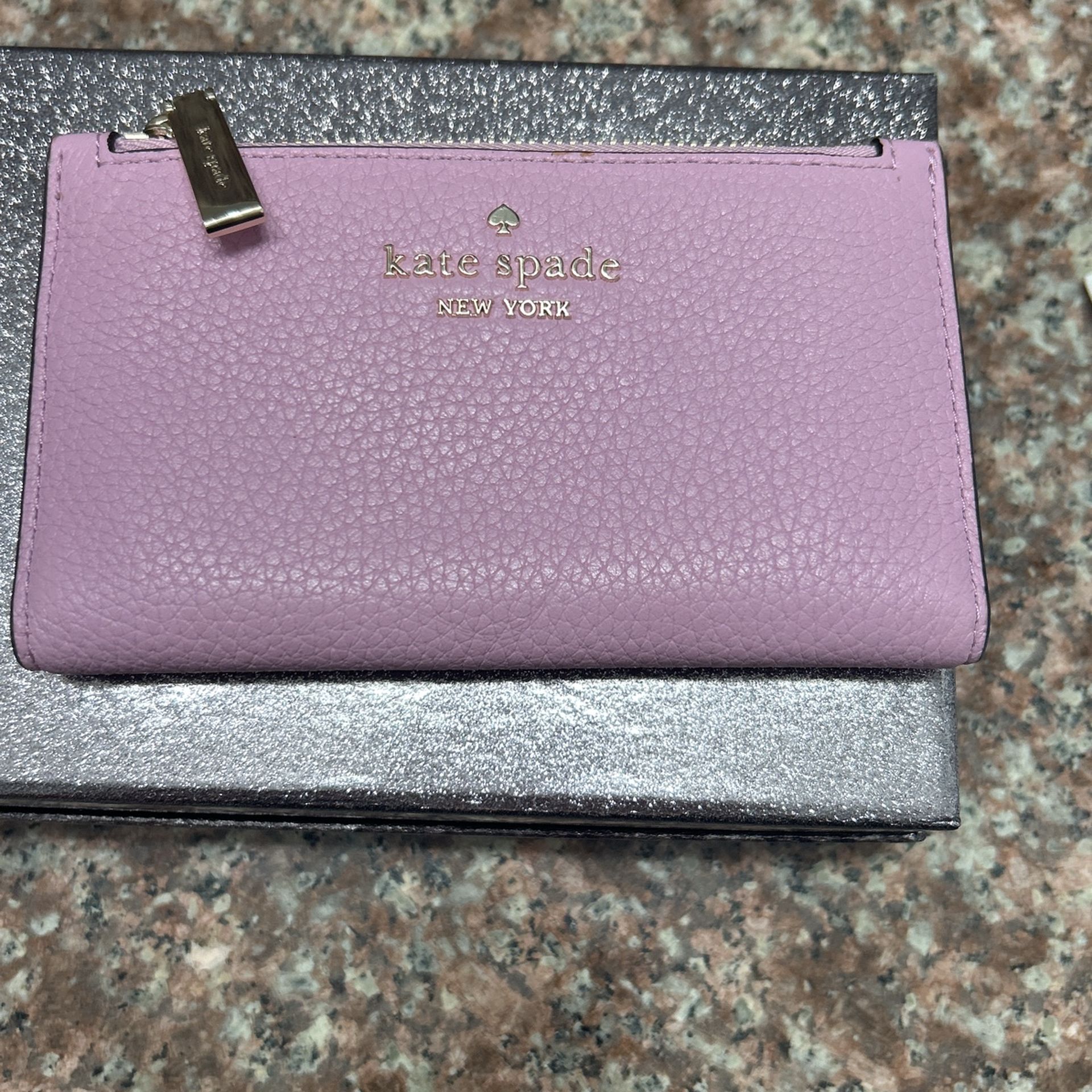 New Pink Kate Spade ♠️ Wallet For Sale..