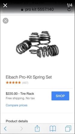 Shocks springs for Mazda