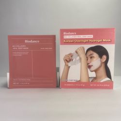 Biodance Bio- Collagen Real Deep Korean Overnight Hydrogel Mask 22-Pack EXP 06/28 New in Box Unsealed