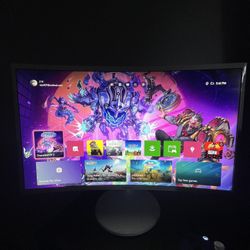 Samsung 27” Curved Monitor