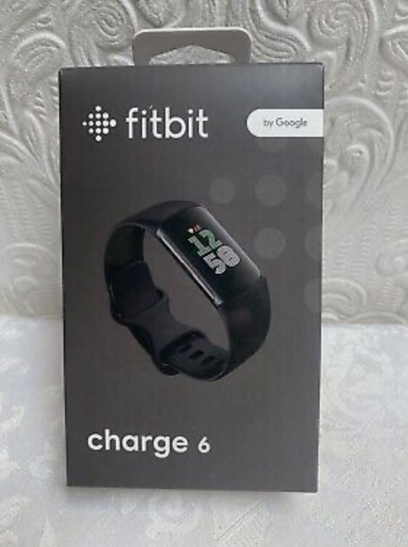 Fitbit Charge 6 Black - Brand New Sealed