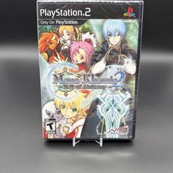 PlayStation 2 Mana Khemia 2 New Sealed 