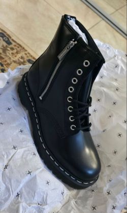 Dr. Martens, 1460 Zip Bex White Stitch, size 8M 9W
