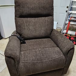 Brown Motorized Recliner 