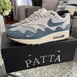 Nike Patta Air Max 1 Aqua Waves 9.5
