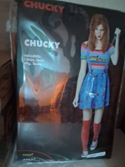 Girl chucky costume size medium adult