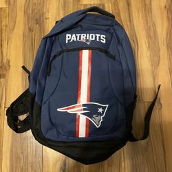 brand new never used NFL patriots backpack